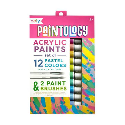 Arts and Crafts | Pastel Paintology Acrylics Paints and Brushes | Ooly - The Ridge Kids