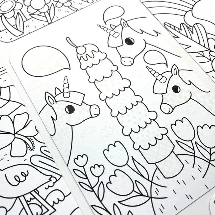 Arts and Crafts | Undercover Art- Unicorn Friends | Ooly - The Ridge Kids