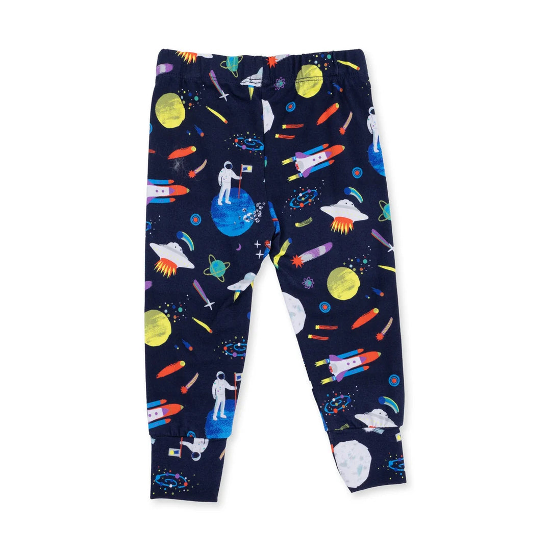 Boys Sets | Long Sleeve Loungewear Set- Astronaut and Rockets | Angel Dear