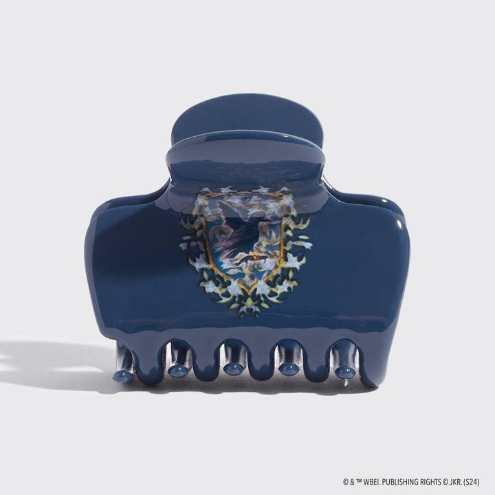 ravenclaw crest on the front of the claw clip. 
