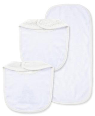 Baby Bib | Bib Set- Giraffe | Little Me - The Ridge Kids