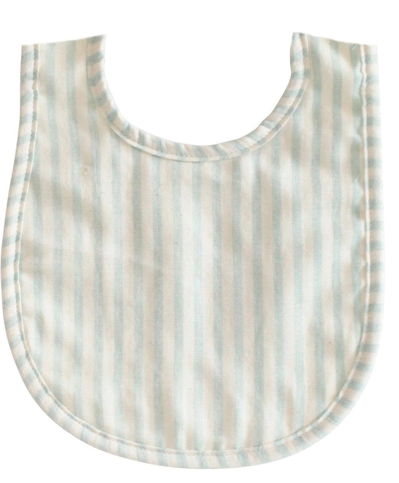 Baby Bib | Sage Stripe Bib | Alimrose - The Ridge Kids