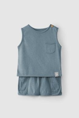 Baby Boy 2 Piece Set | Blue | Snug - The Ridge Kids