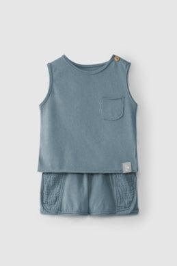 Baby Boy 2 Piece Set | Blue | Snug - The Ridge Kids