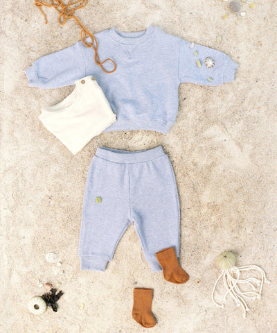 Baby Boy Bottoms | Jersey Joggers- Blue | Play Up - The Ridge Kids