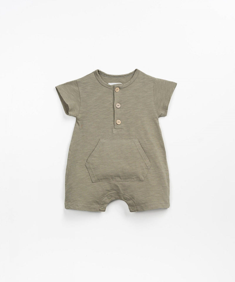 Baby Boy Jumpsuit | Sage | Play Up - The Ridge Kids