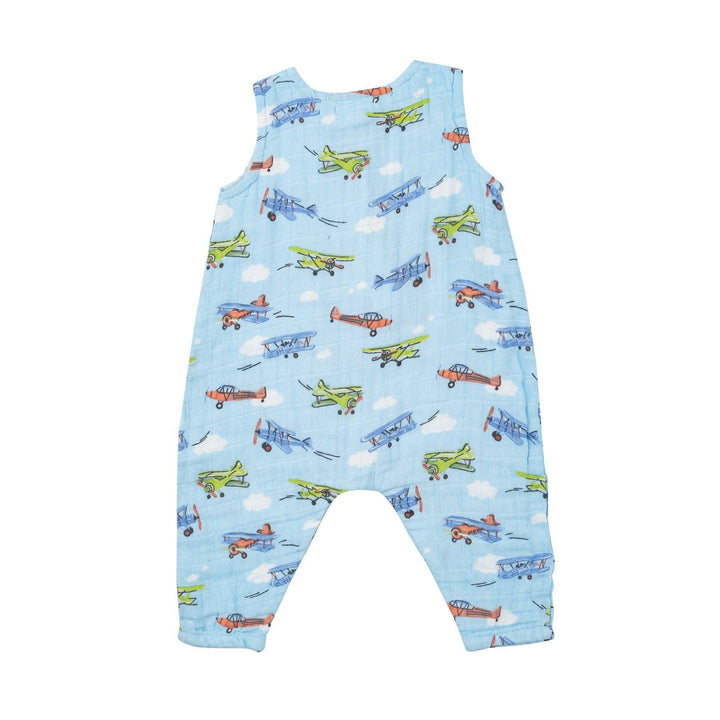 Baby Boy Romper | Vintage Planes | Angel Dear - The Ridge Kids