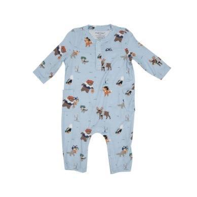 Baby Boy Romper | Woodland Football | Angel Dear - The Ridge Kids