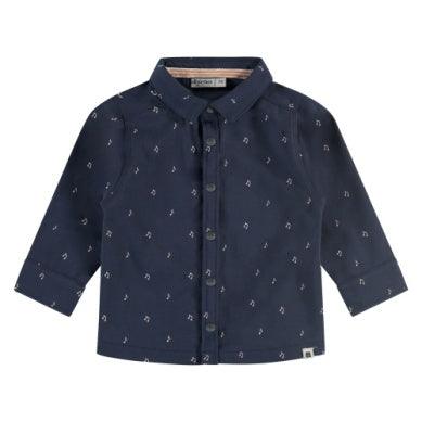 Baby Boy Tops | Collared Shirt- Indigo | BABYFACE - The Ridge Kids