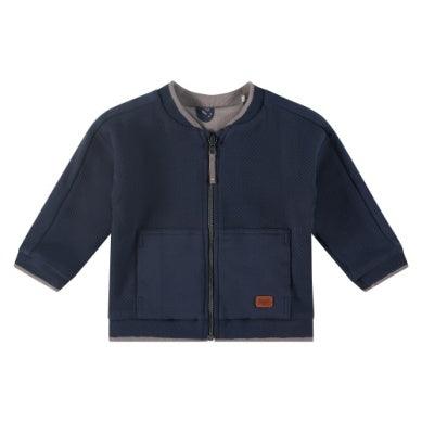 Baby Boys Cardigan | Reversible-Indigo and Guitar | BABYFACE - The Ridge Kids