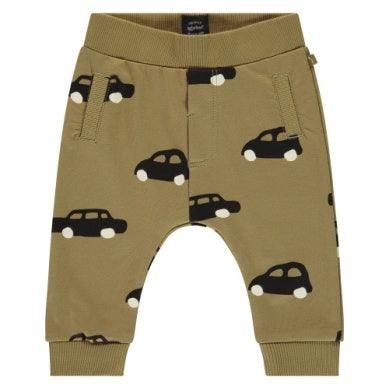 Baby Boys Pants | Olive- Cars | BABYFACE - The Ridge Kids