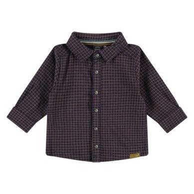 Baby Boys Shirt | Long Sleeve- Dark Royal | BABYFACE - The Ridge Kids