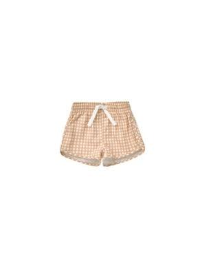 Baby Boys Swimwear | Shorts- Melon Gingham | Quincy Mae - The Ridge Kids