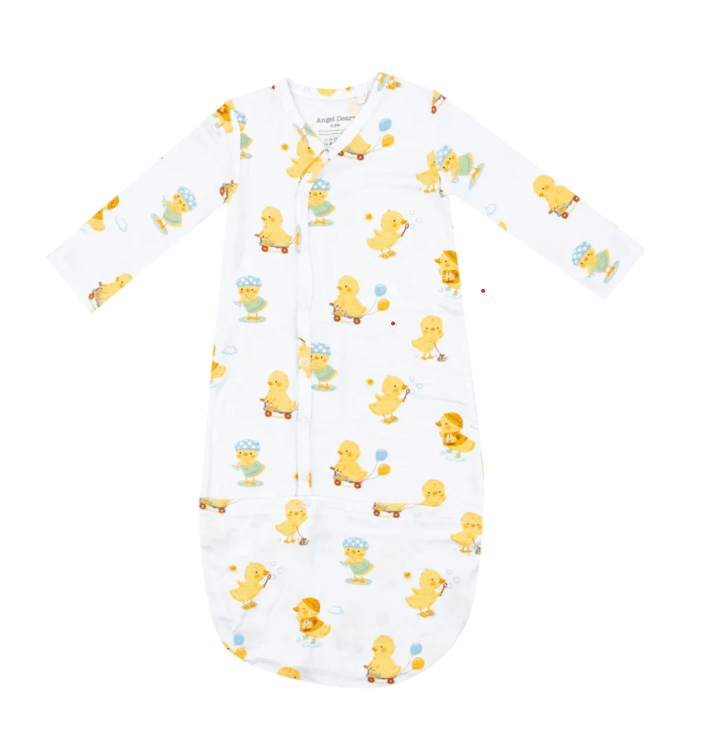 Baby Bundle Gown | Vintage Ducklings | Angel Dear - The Ridge Kids