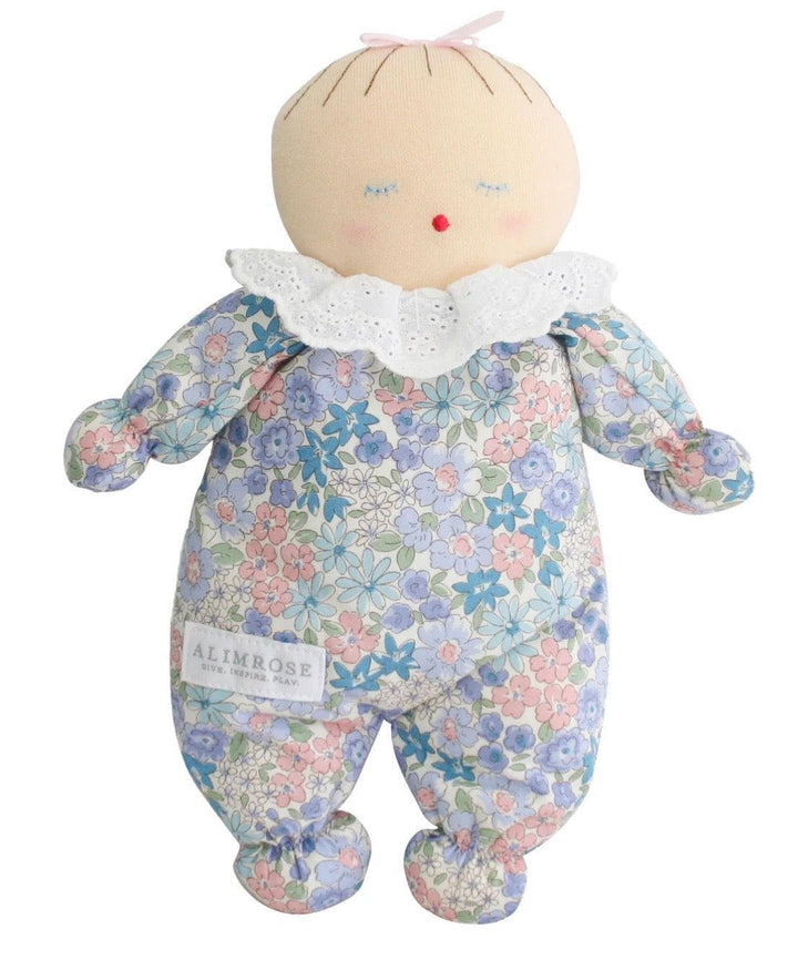 Baby Doll | Asleep Awake Doll Liberty Blue | Alimrose - The Ridge Kids