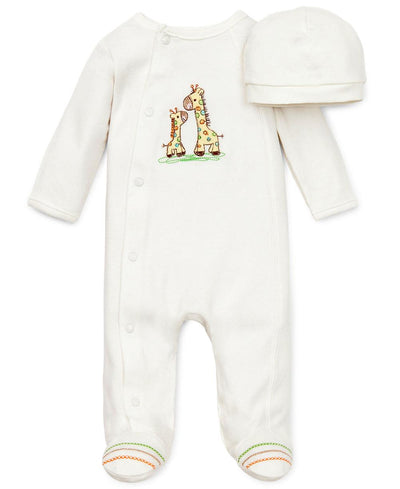 Baby Footed Onesie | Giraffe | Little Me - The Ridge Kids