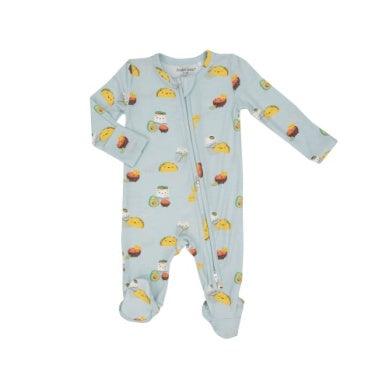 Baby Footie | 2 Way Zipper- Taco Truck Buddies | Angel Dear - The Ridge Kids