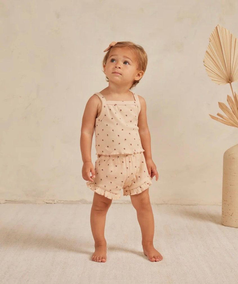 Baby Girl 2 Piece Set | Evie - Strawberries | Quincy Mae - The Ridge Kids