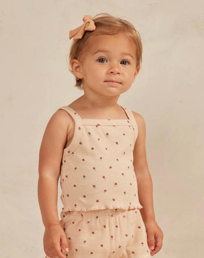 Baby Girl 2 Piece Set | Evie - Strawberries | Quincy Mae - The Ridge Kids