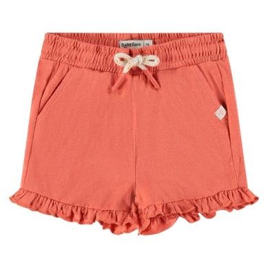 Baby Girl Bottoms | Shorts- Grapefruit | BABYFACE - The Ridge Kids