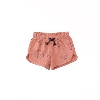 Baby Girl Bottoms | Shorts- Shell | Play Up - The Ridge Kids