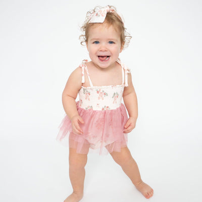 Baby Girl Bubble | Tutu- Ballet Shoes | Angel Dear - The Ridge Kids