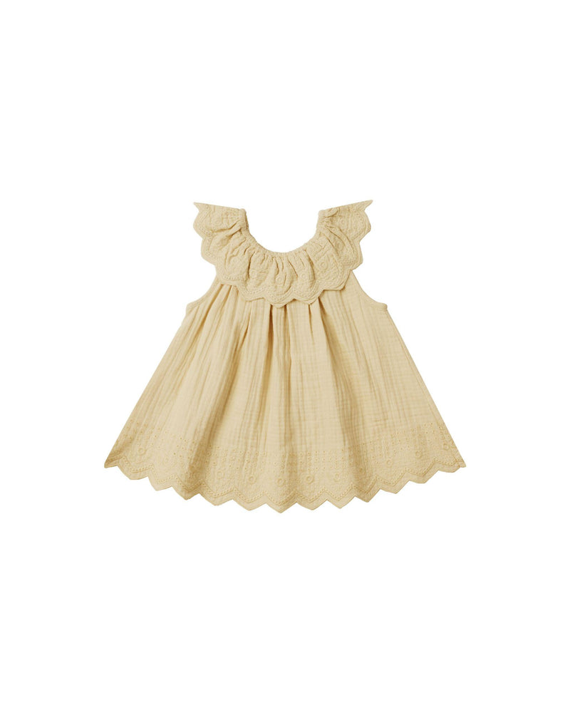 Baby Girl Dress | Isla-Lemons | Quincy Mae - The Ridge Kids