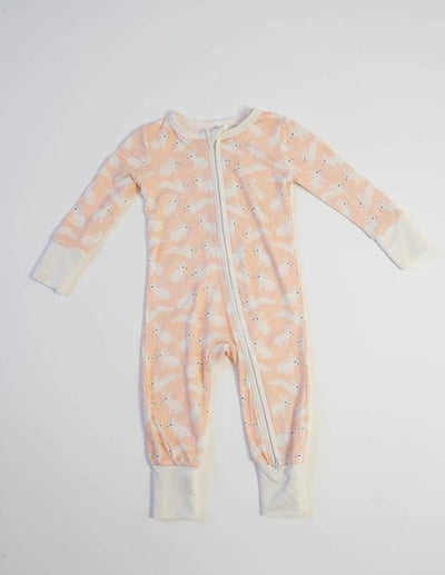 Baby Girl Onesie | Bunny Hop | Ollie Jay - The Ridge Kids