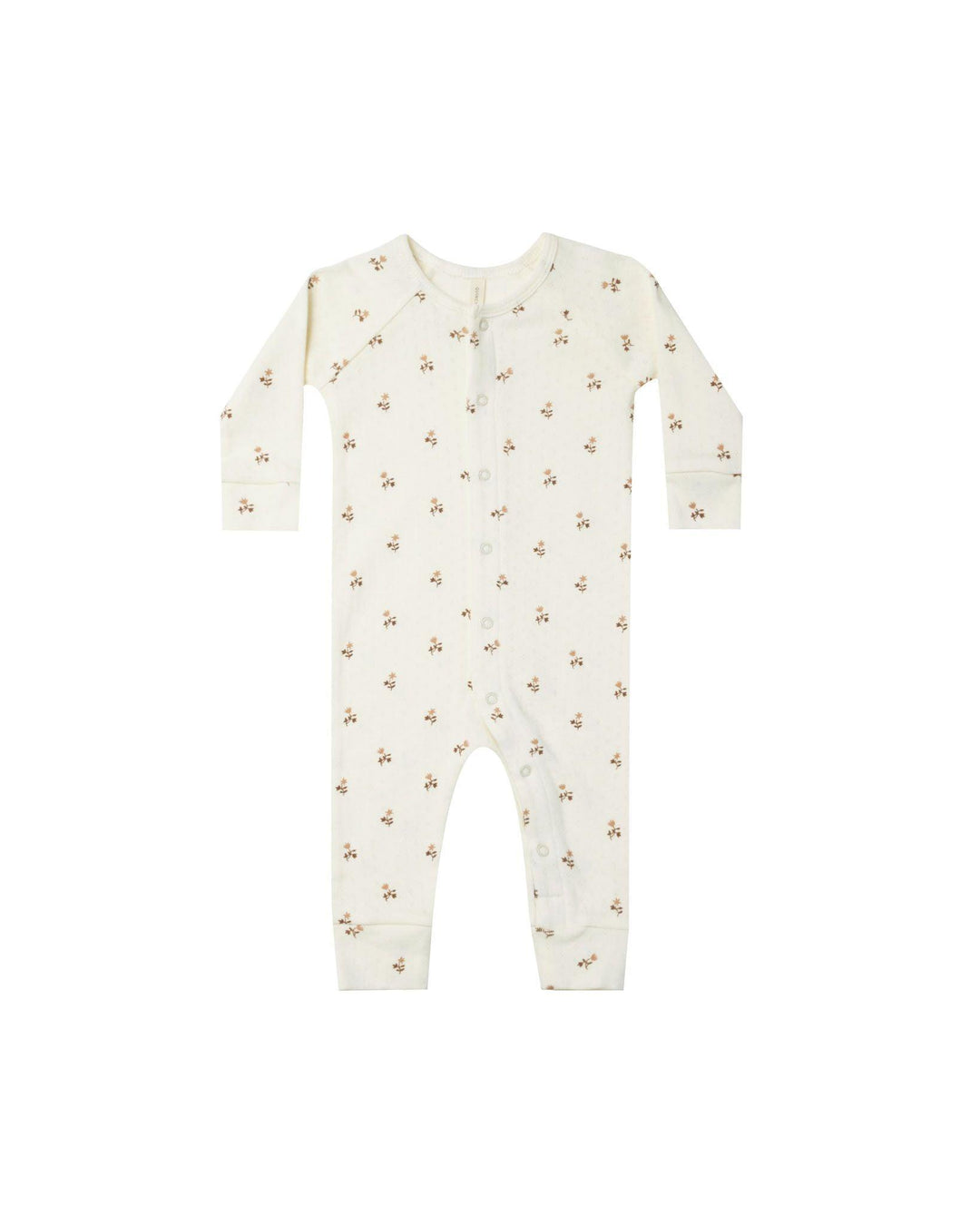 Baby Girl Onesie | POintelle- Rose Fleur | Quincy Mae - The Ridge Kids