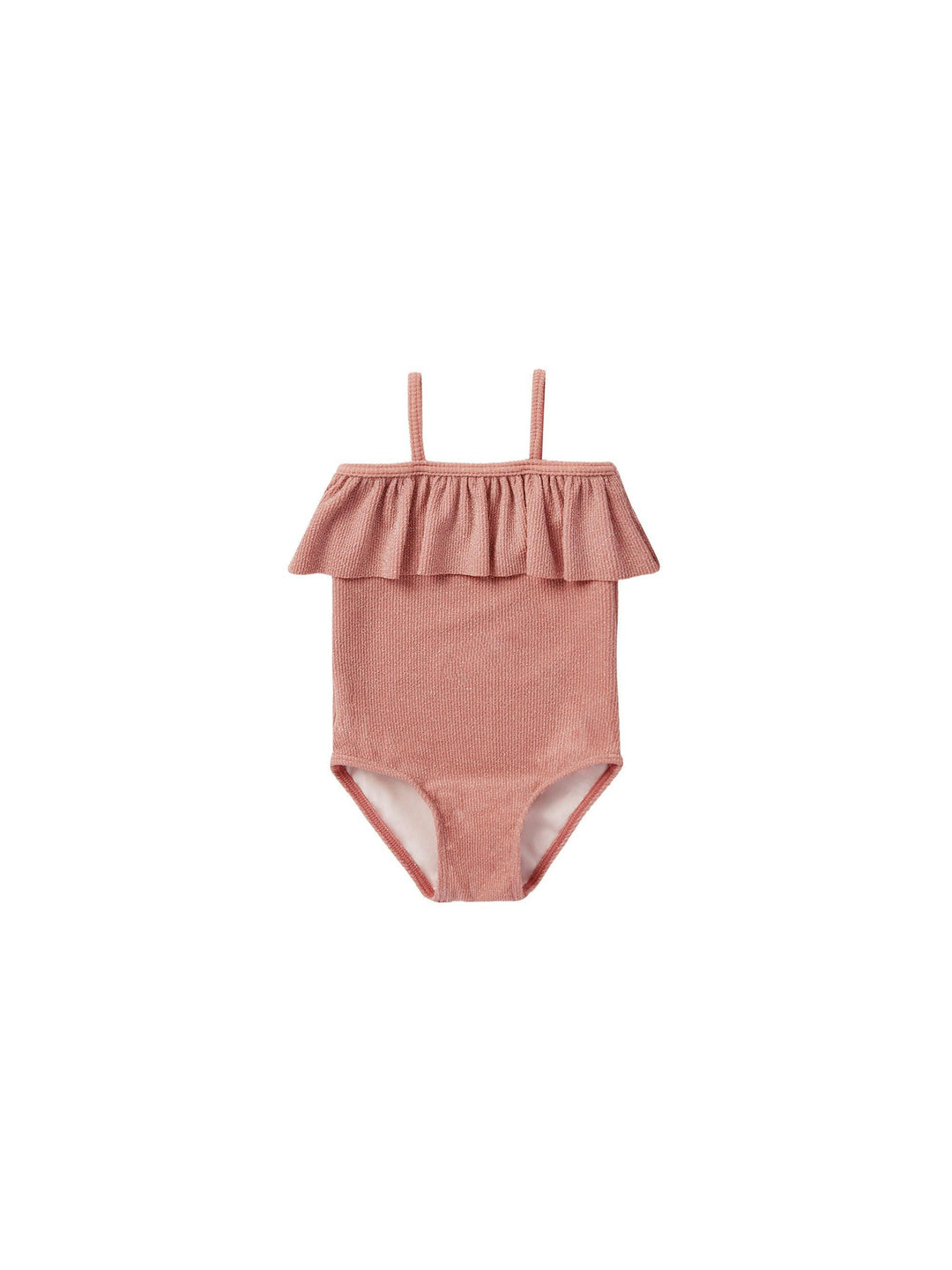 Baby Girl Swimwear | Ruffle One Piece- lipstick | Rylee and Cru - The Ridge Kids