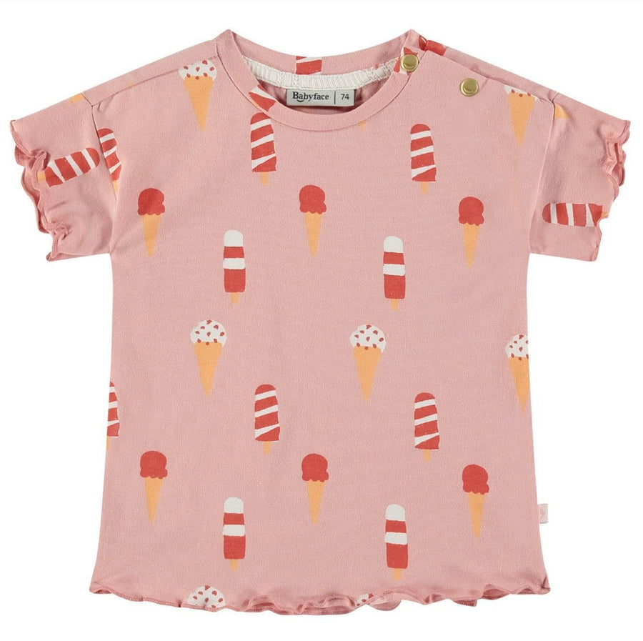Baby Girl Tops | Ice cream | BABYFACE - The Ridge Kids