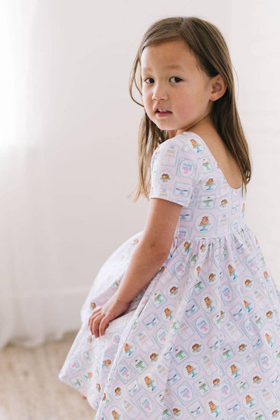 Baby Girls Dress | Classic Twirl- Let Them Eat Cake  | Ollie Jay - The Ridge Kids