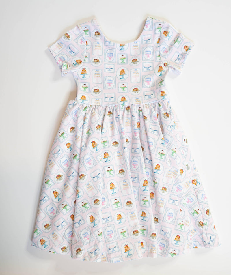 Baby Girls Dress | Classic Twirl- Let Them Eat Cake  | Ollie Jay - The Ridge Kids