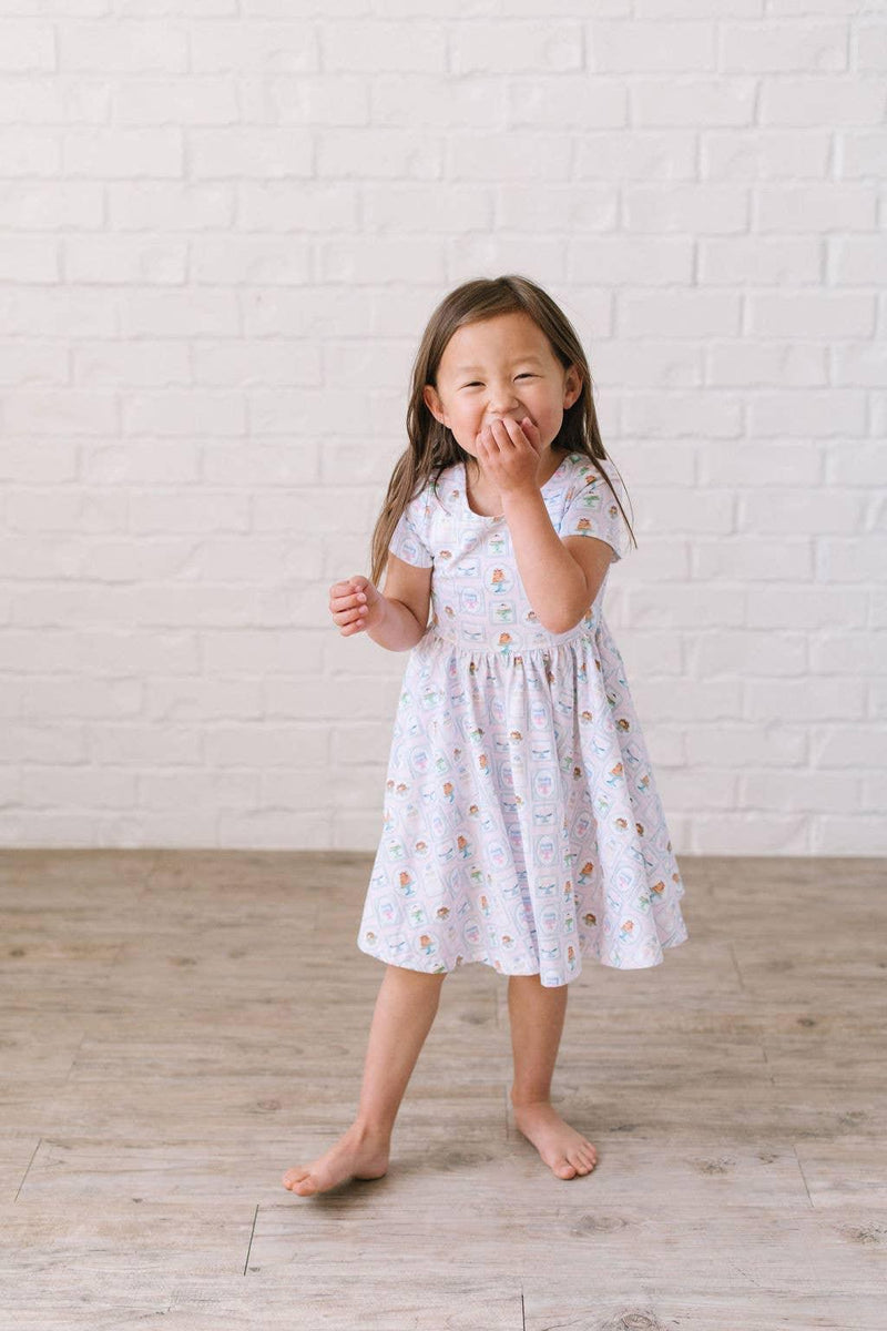 Baby Girls Dress | Classic Twirl- Let Them Eat Cake  | Ollie Jay - The Ridge Kids