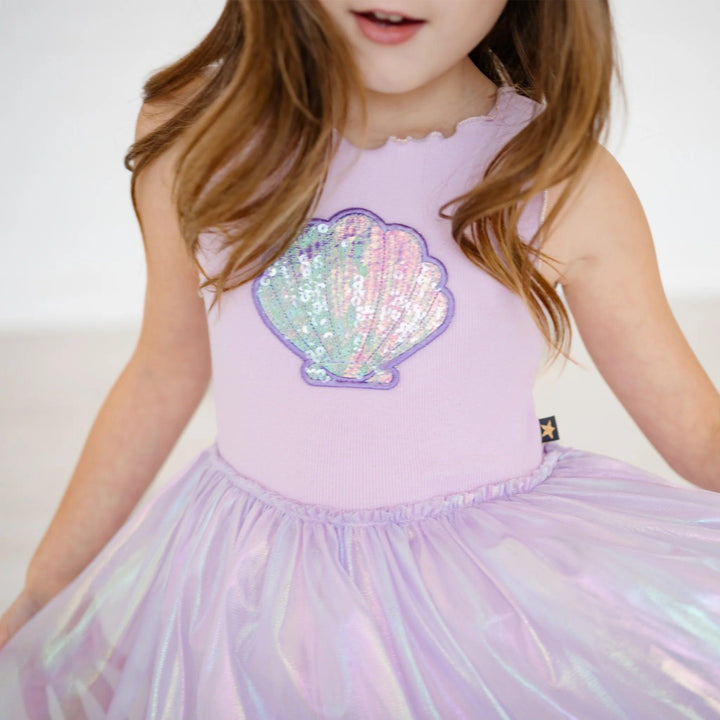 Baby Girls Dress | Pearl Tutu Iridescent | Petite Hailey - The Ridge Kids