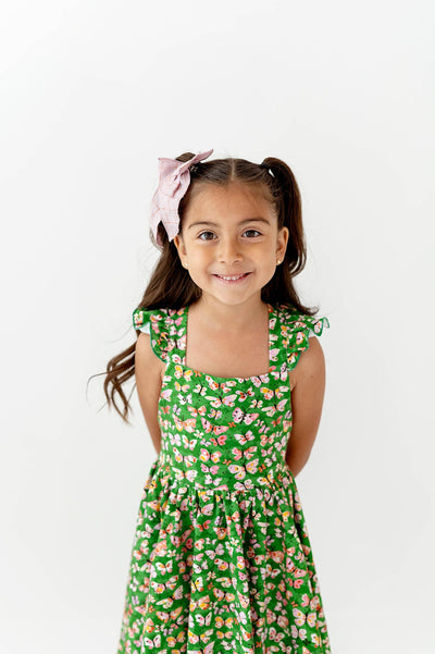 Baby Girls Dress | Rosita Dress -Bold Butterfly| Ollie Jay - The Ridge Kids