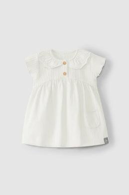 Baby Girls Dress | White Eyelet | Snug - The Ridge Kids