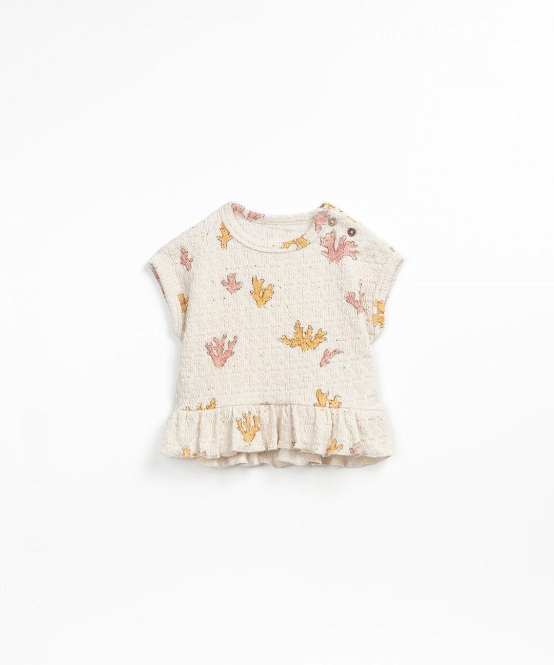 Baby Girls Tops | T-Shirt- Coral | Play Up - The Ridge Kids