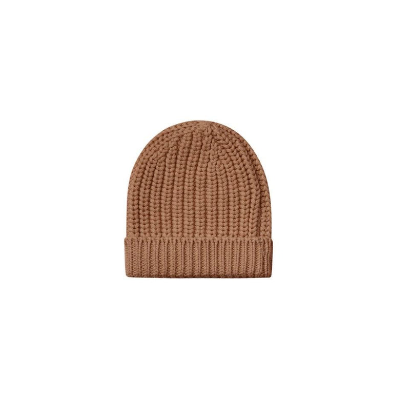 Baby Hats | Cotton Beanie in Cinnamon | Quincy Mae - The Ridge Kids