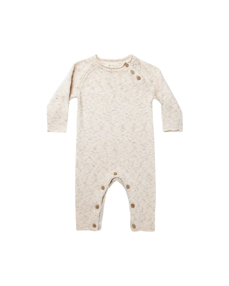 Baby Jumpsuit | Speckled Sweater Knit Jumpsuit | Quincy Mae - The Ridge Kids