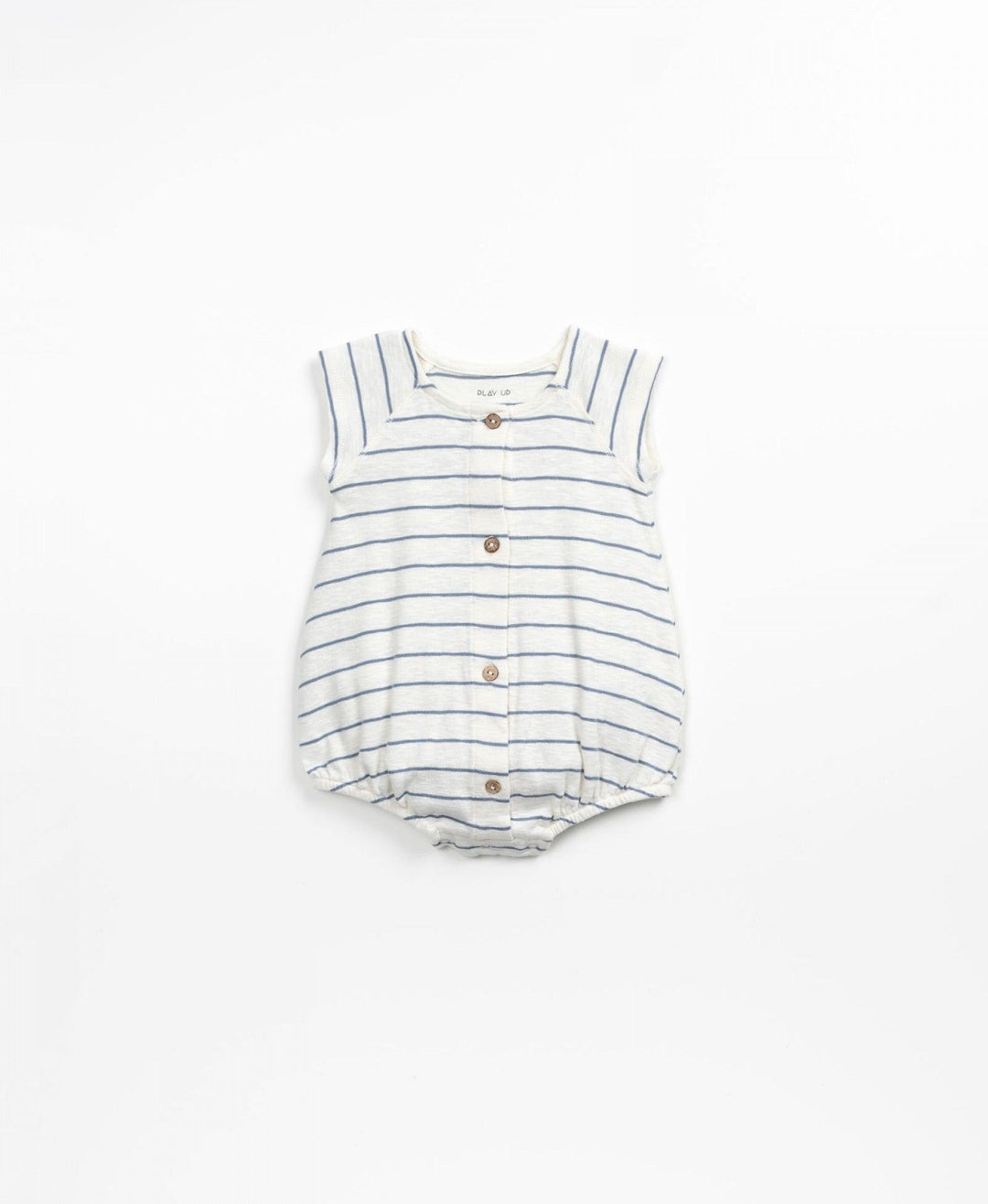 Baby Romper | Blue Stripe | Play Up - The Ridge Kids
