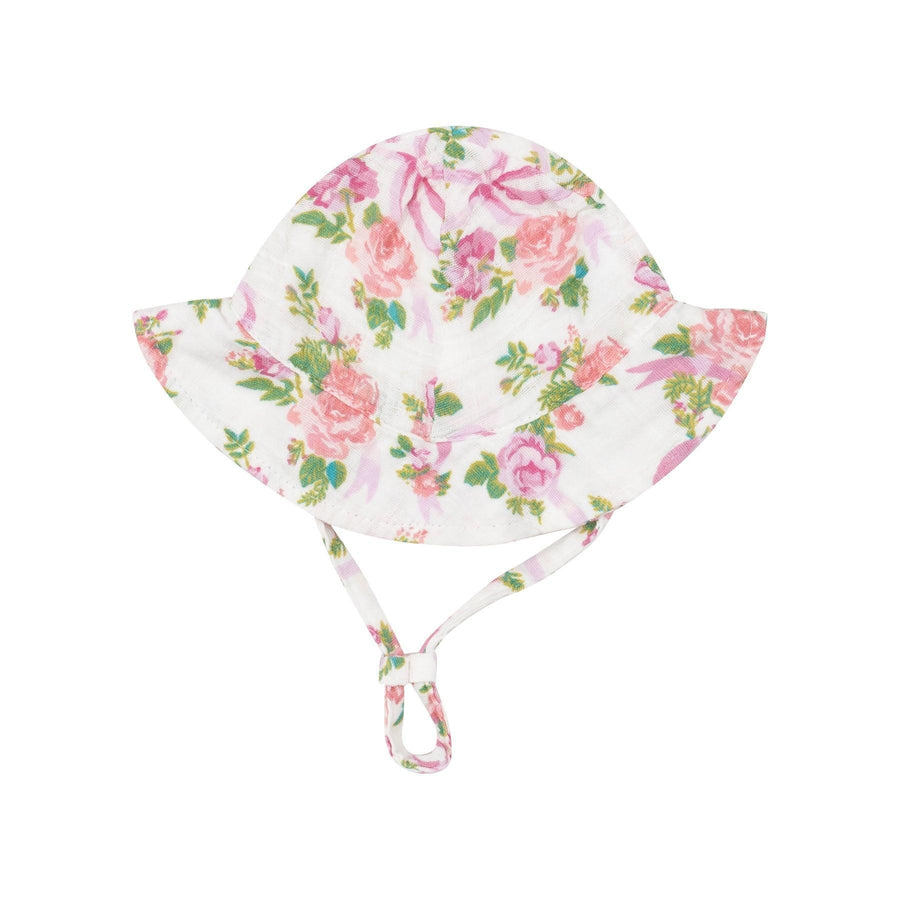 Baby Sunhat | Coquette Bows | Angel Dear - The Ridge Kids