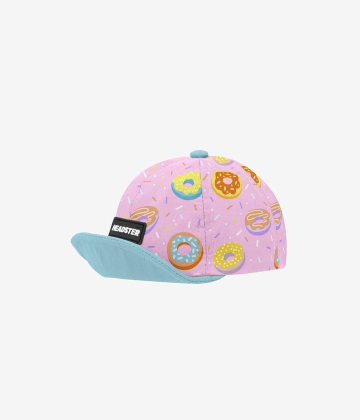 Baby Sunhat | Short Brim- Duh Donut- Pink | Headster Kids - The Ridge Kids