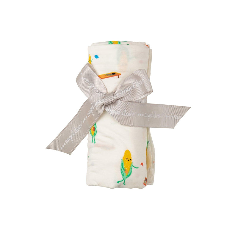 Baby Swaddle Blanket | Cornhole | Angel Dear - The Ridge Kids