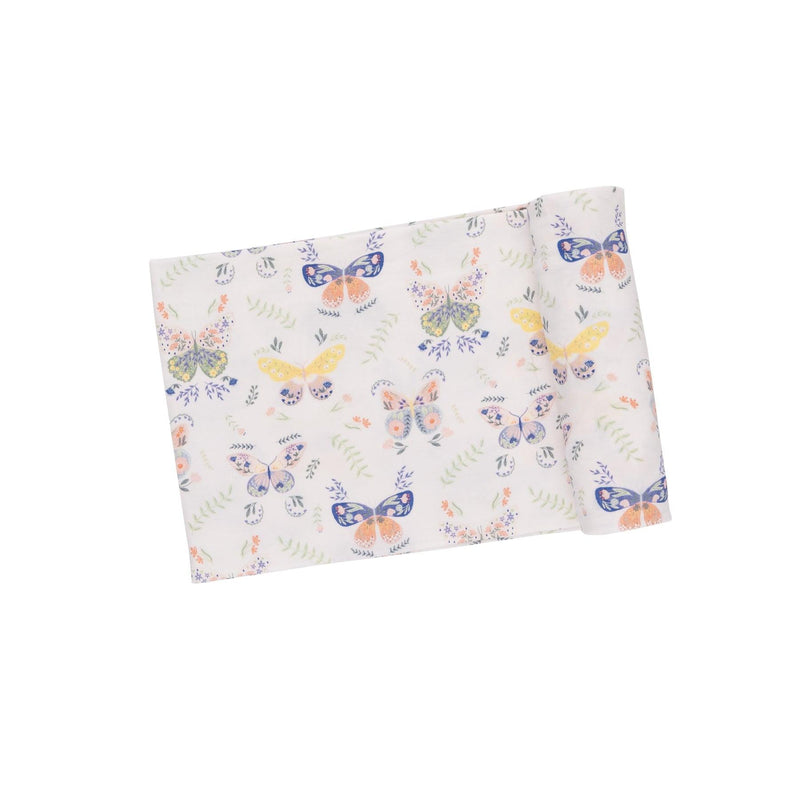 Baby Swaddle Blankets | Botany Butterflies | Angel Dear - The Ridge Kids