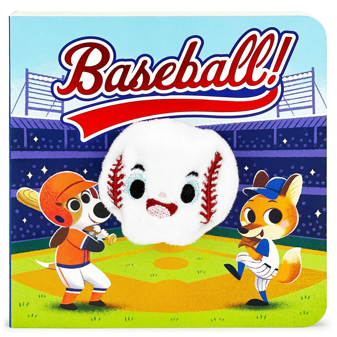baseball finger puppet book