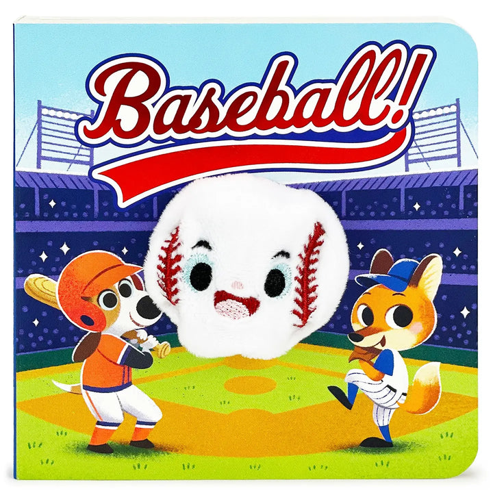 baseball finger puppet book