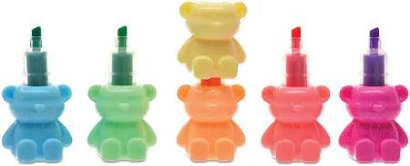 this picture shows what the bear markers look like individually without being stacked. 