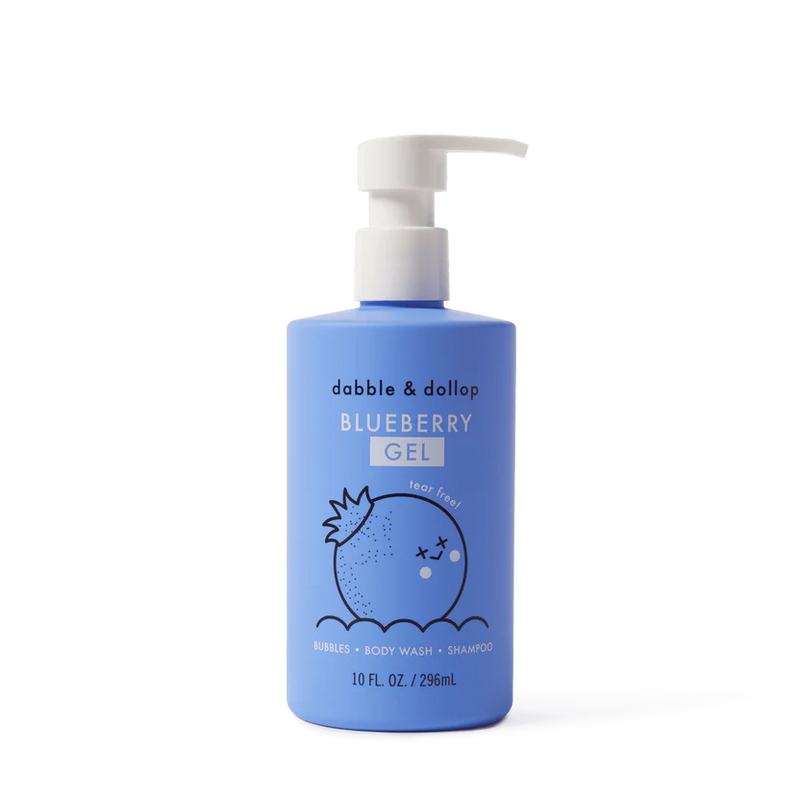 Kids Bath | Tear Free Shampoo and Wash- Blueberry | Dabble and Dollop