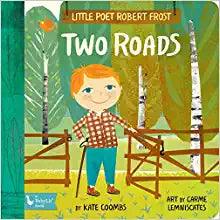 Board Book | Robert Frost, Two Roads | Little Poet Baby Lit - The Ridge Kids